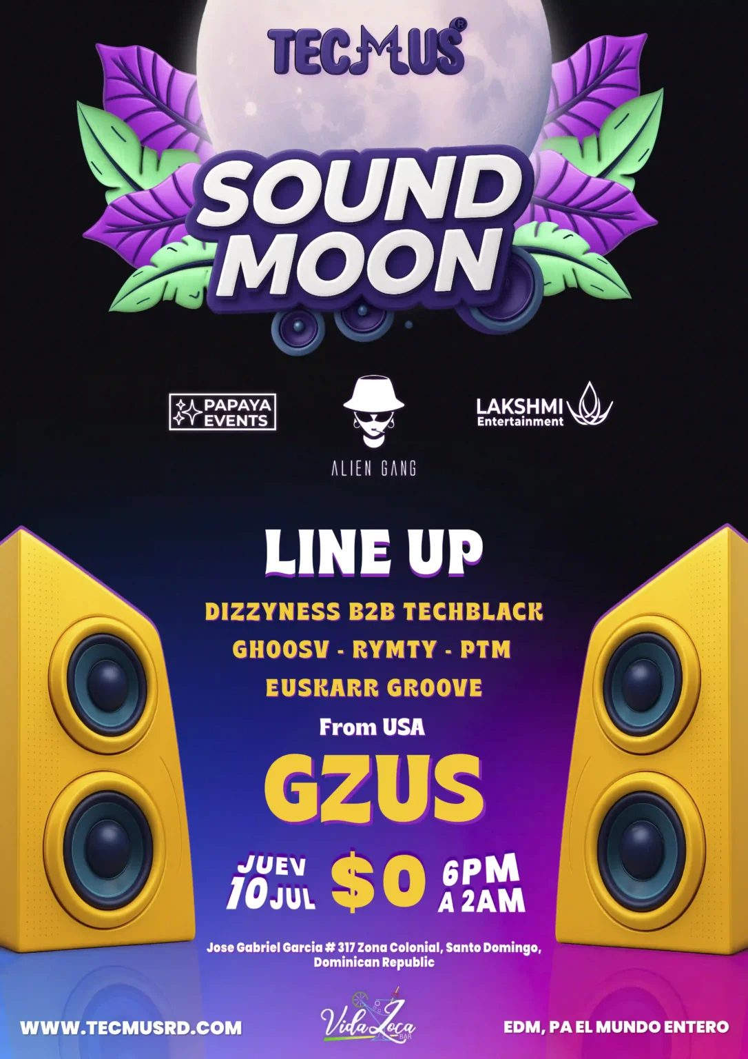 Sound Moon (Vida loca) tecmus rd